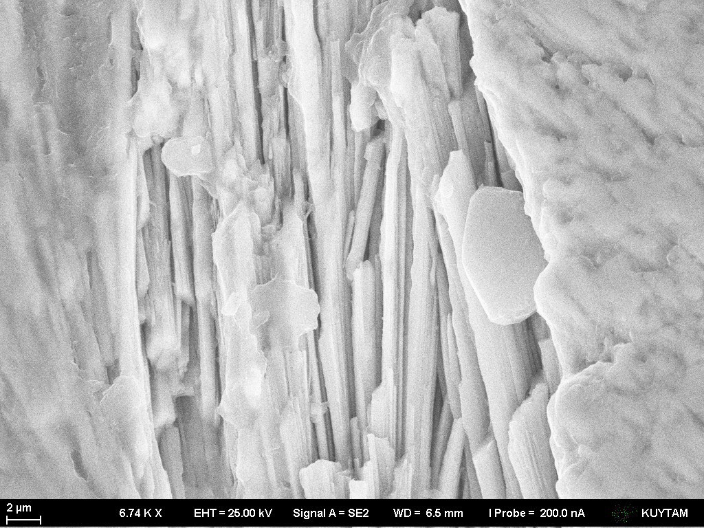 YSZ thermal barrier coating produced by EB-PVD
